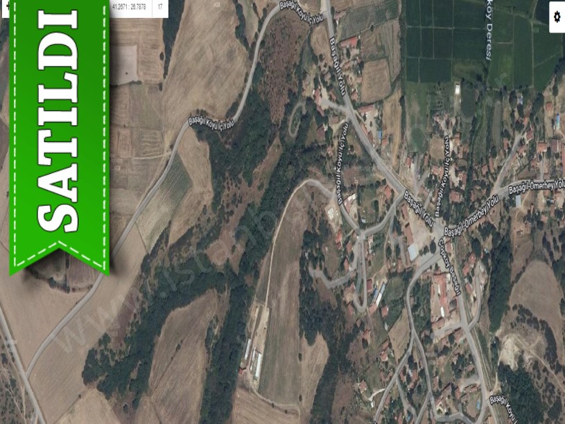 Edirne  Uzunköprü Başağılda Satılık Tarla , 2,100 M2 Müstakil 