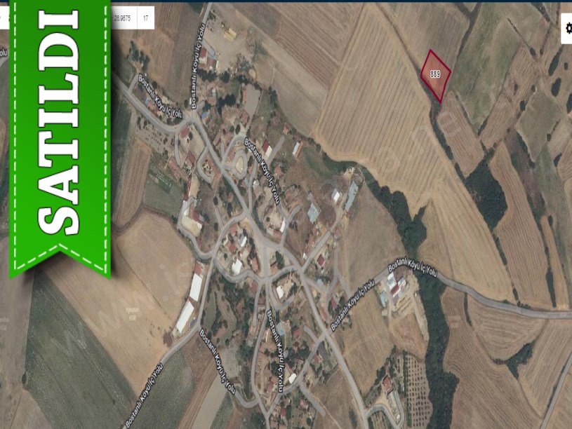 Edirne Havsa Bostanlı Köyünde Satılık Tarla  , 1,750 m2 Köy Dibi Müstakil 