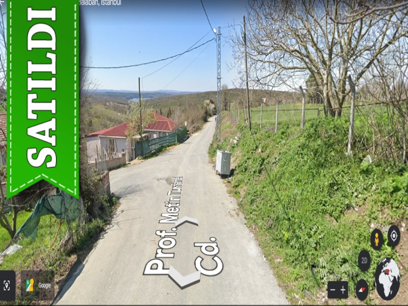Arnavutköy Balabanda Satılık Arsa , 2,445 M2 Merkezde Çevrili 