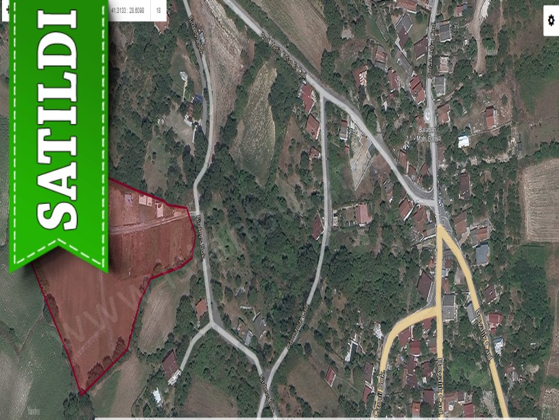 Arnavutköy Balabanda Satılık Arsa , 2,445 M2 Merkezde Çevrili 