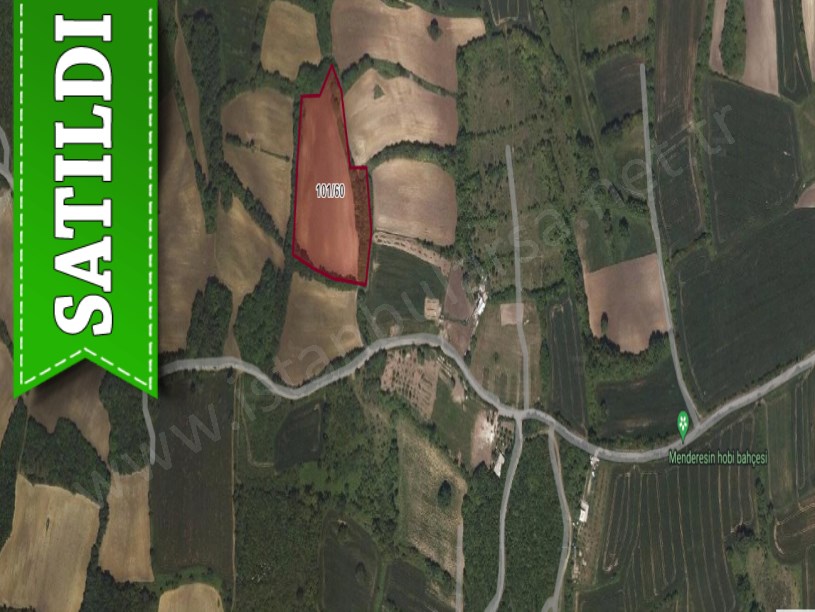 Arnavutköy Balabanda Satılık Arsa , 825 m2 Caddeye Yakın Hisseli 