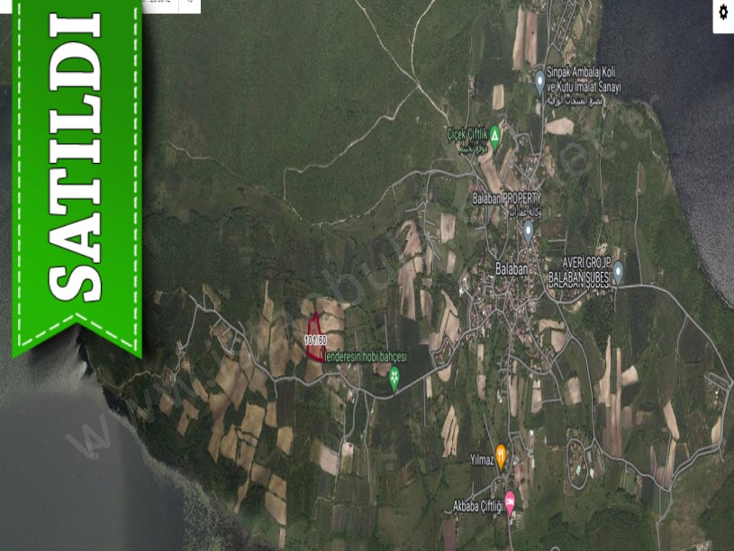 Arnavutköy Balabanda Satılık Arsa , 825 m2 Caddeye Yakın Hisseli 