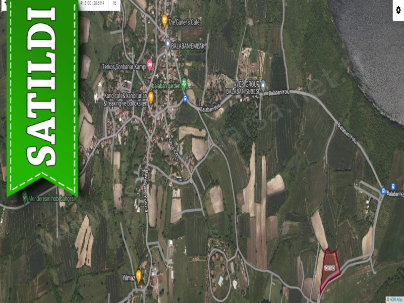 Arnavutköy Balabanda Satılık Arsa , 298 M2 Yolu Var Hisseli 