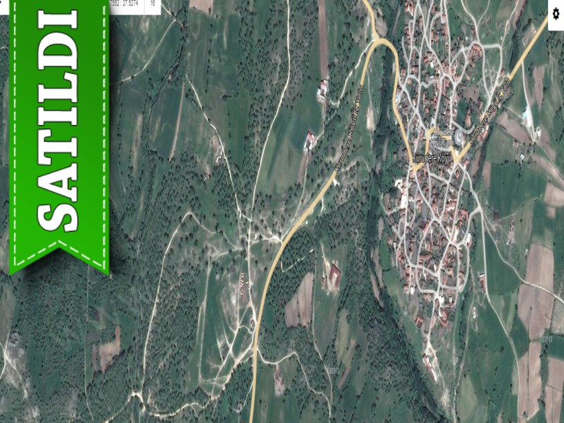 Kırklareli Pınarhisar Kurudere Köyünde Satılık Arsa , 421 m2 Müstakil 