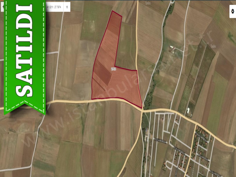 Tekirdağ Marmaraereğli Çeşmeli Mah Satılık Arsa , 281 M2 Yolu Var Hisseli 