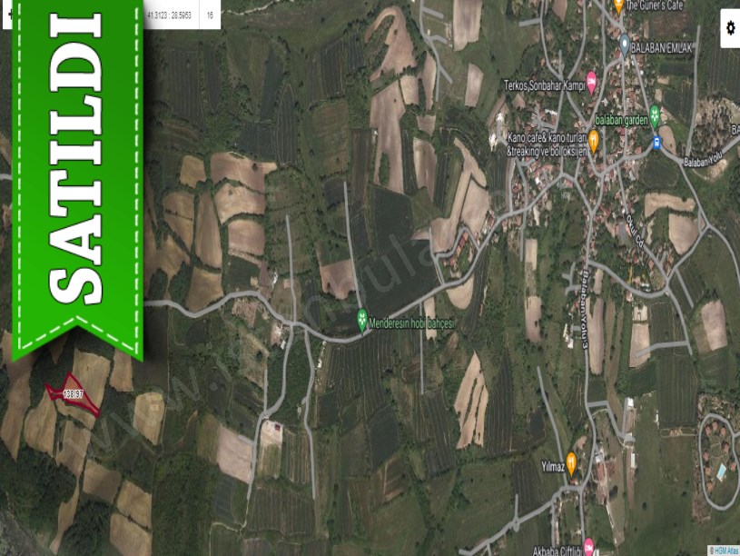 Arnavutköy Balabanda Satılık Arsa , 184 M2 Hisseli Göl Manzaralı 