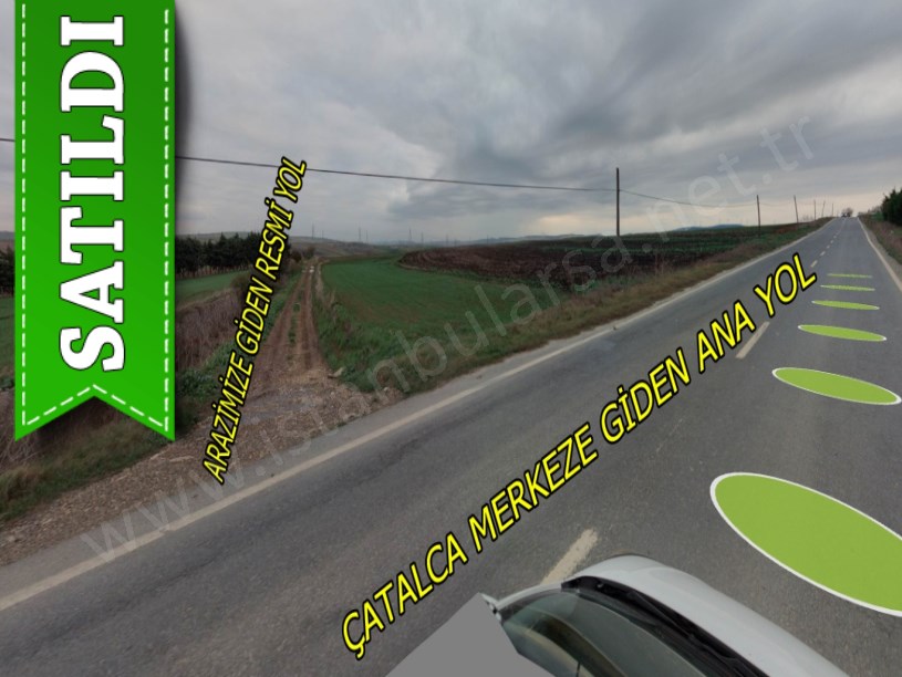 NAKKAŞ DA YOLA CEPHE GELECEĞİ PARLAK ARAZİ