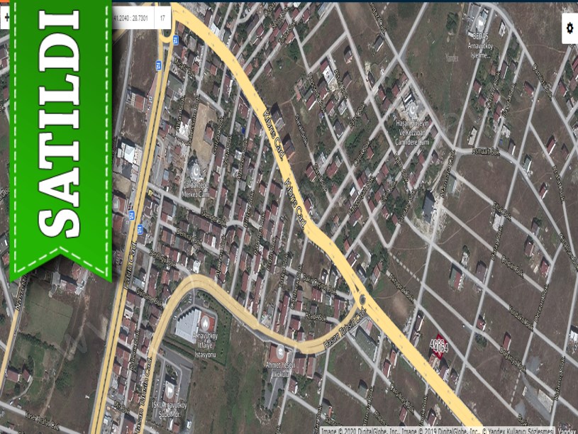Arnavutköy Yavuzselim Mah Satılık Arsa , 383 m2 Kıbrıs Caddesi Yakını İmarlı Müstakil 