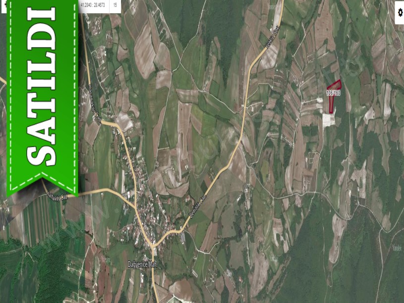 Çatalca Dağyenicede Satılık  Arsa , 391 M2 Çaplı Çevrili Yolu Var