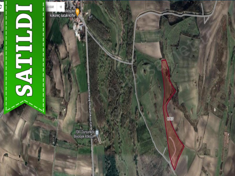 Arnavutköy Dursunköyde Satılık Arsa , 360 m2 Hisseli 