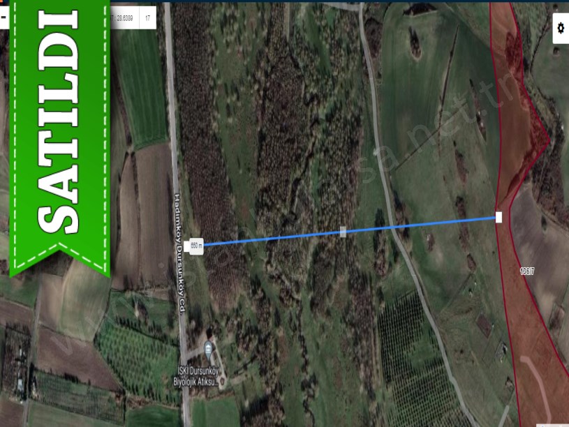 Arnavutköy Dursunköyde Satılık Arsa , 360 m2 Hisseli 