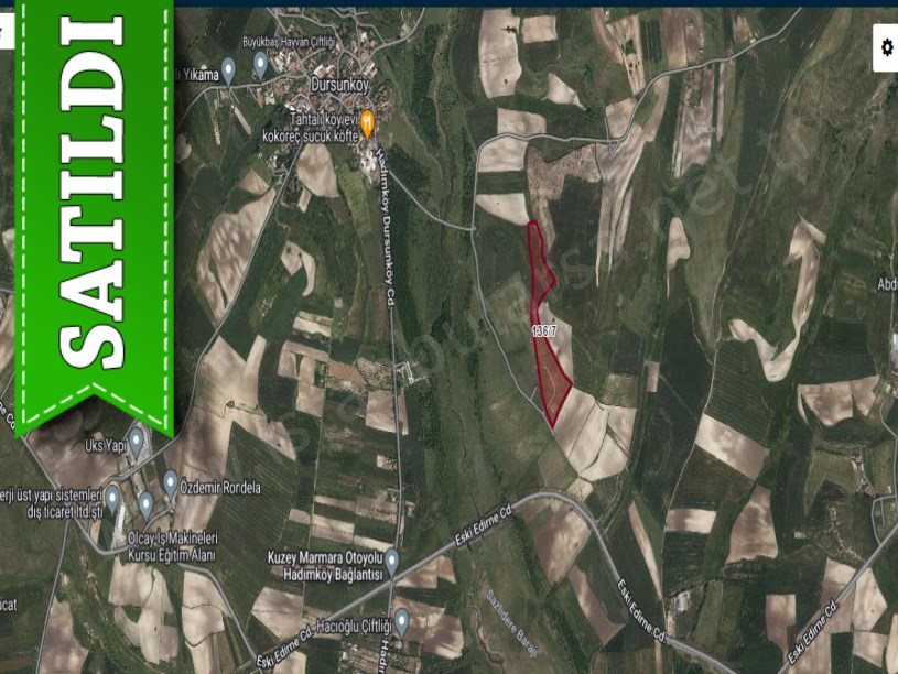 Arnavutköy Dursunköyde Satılık Arsa , 360 m2 Hisseli 