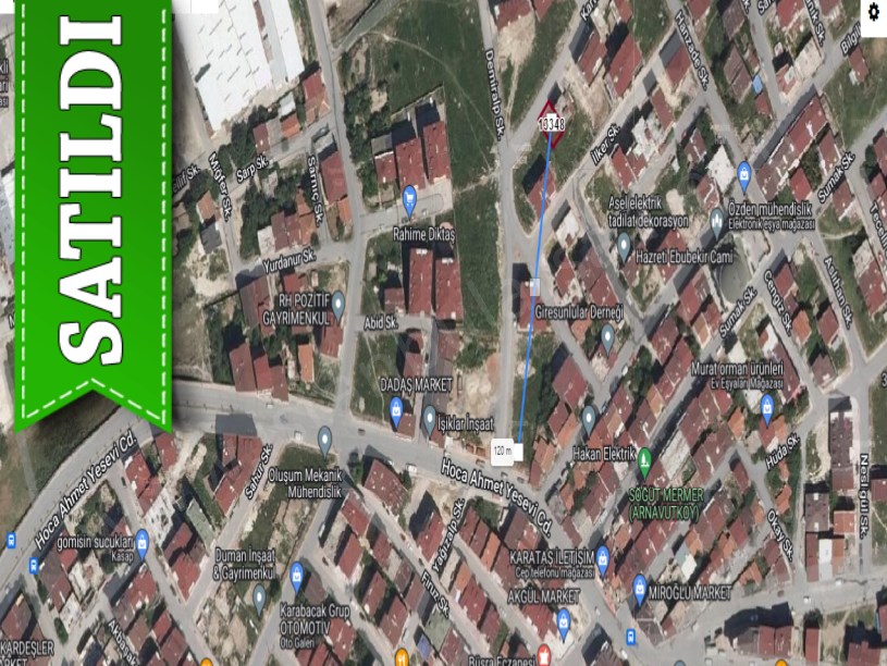 Arnavutköy Anadolu Mah, Satılık Arsa , 131 m2 4 Kat İmarlı 