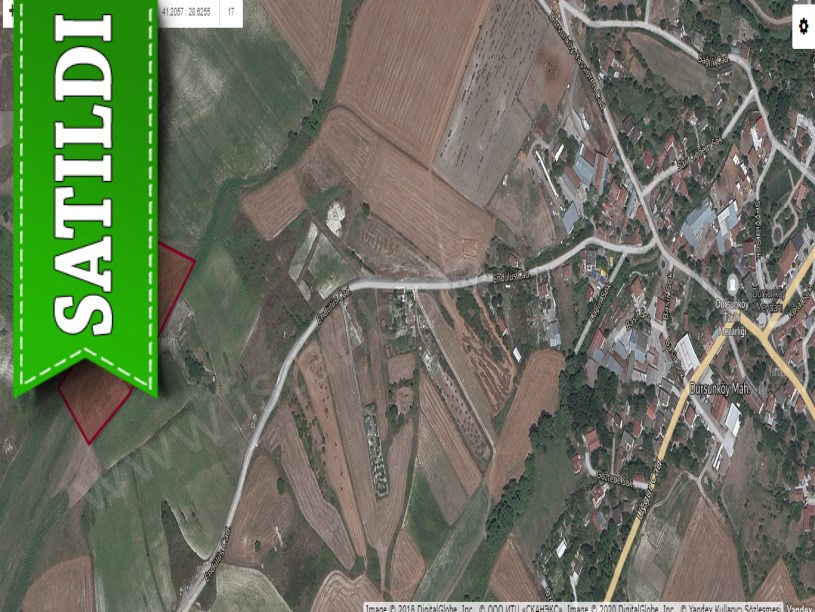 Arnavutköy Dursunköyde Satılık Arsa , 936 M2 Evlerin Yakını Hisseli 
