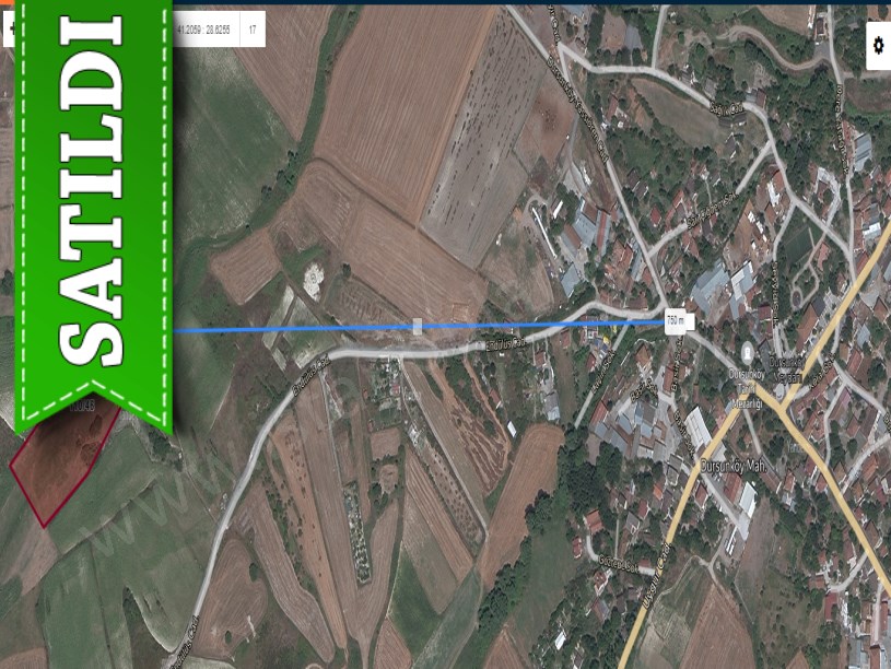 Arnavutköy Dursunköyde Satılık Arsa , 936 M2 Evlerin Yakını Hisseli 