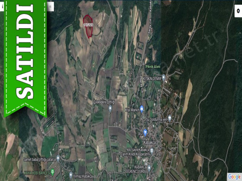Çatalca Kabakçada Satılık Arsa , 500 m2 Hisseli Yolu Var 