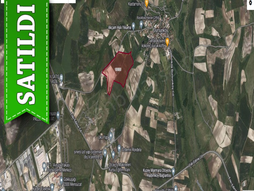 Arnavutköy Dursunköyde Satılık Arsa , 220 M2 Merkezde Yolu Var 
