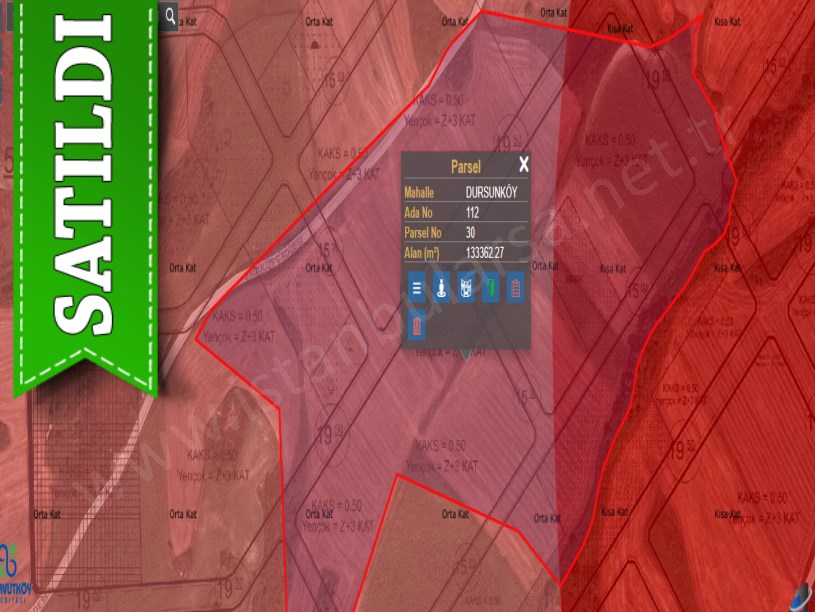 Arnavutköy Dursunköyde Satılık Arsa , 220 M2 Merkezde Yolu Var 