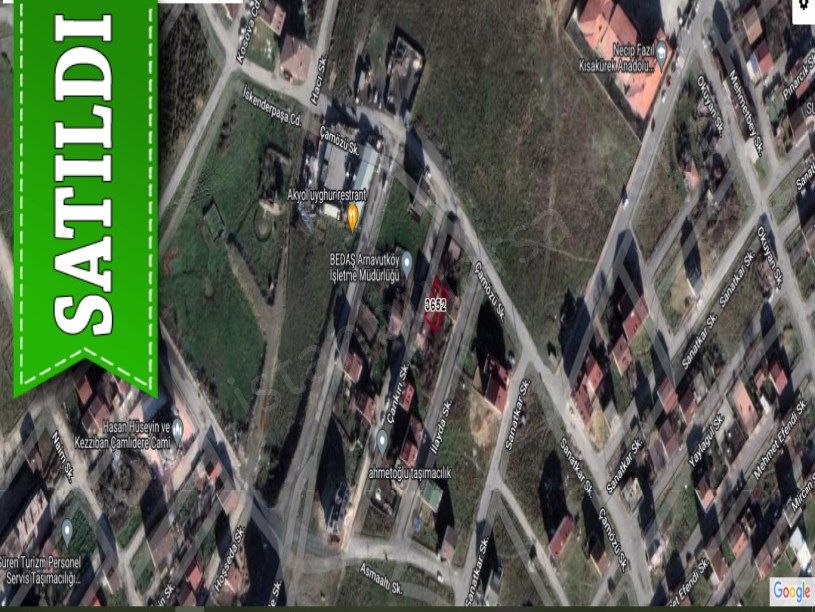 Arnavutköy Yavuzselim Mah Satılık Arsa , 189 M2 Çevrili Müstakil İmarlı 