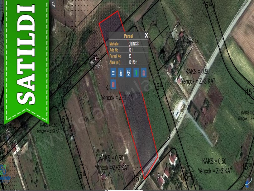 Arnavutköy Çilingirde Satılık Arsa , 250 m2 Cadde Cephe Çaplı