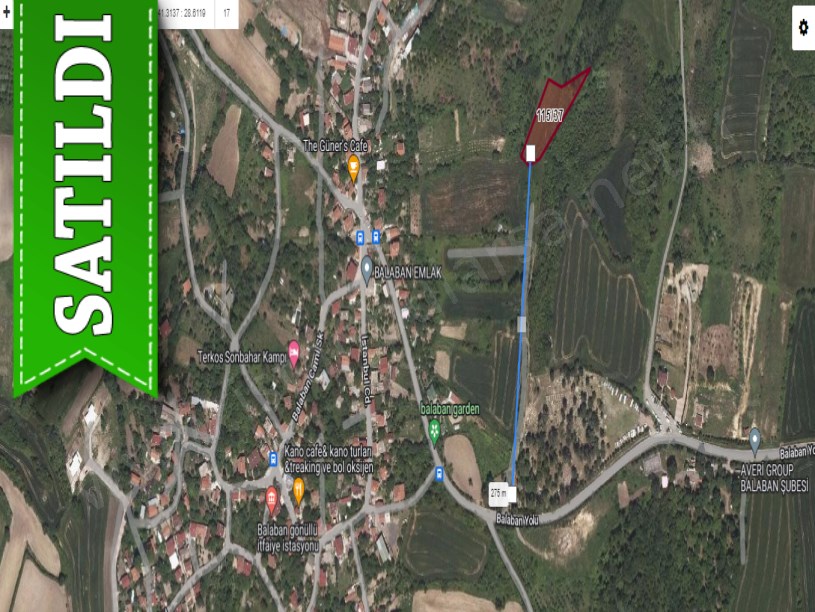 Arnavutköy Balabanda Satılık Arsa , 242 M2 Yolu Var Evlerin Yakını 