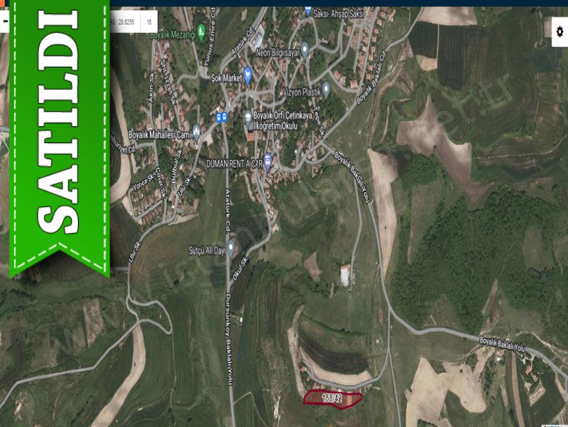 Arnavutköy Boyalıkta Satılık Arsa , 295 m2 Hisseli Evlerin Yakını 