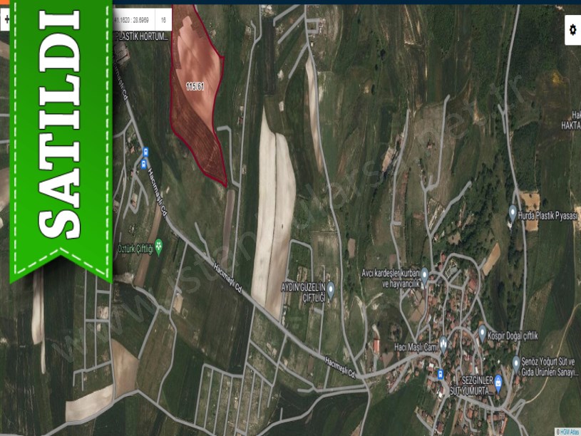 Arnavutköy Hacımaşlıda Satılık Arsa , 226 M2 Hisseli Caddeye Yakın 