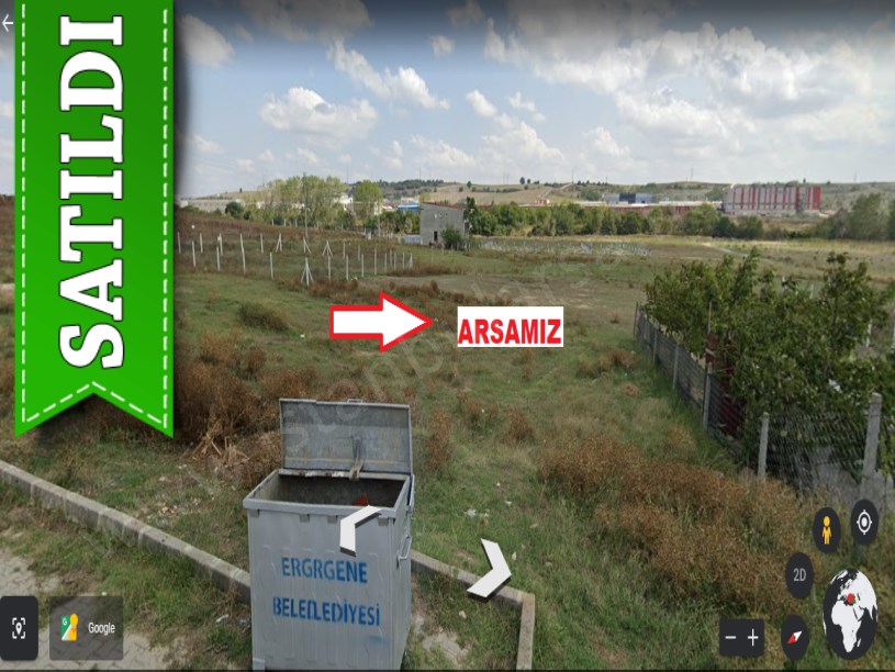 Tekirdağ Ergene Velimeşede Satılık Arsa , 298 m2 İmarlı Müstakil  Merkezde