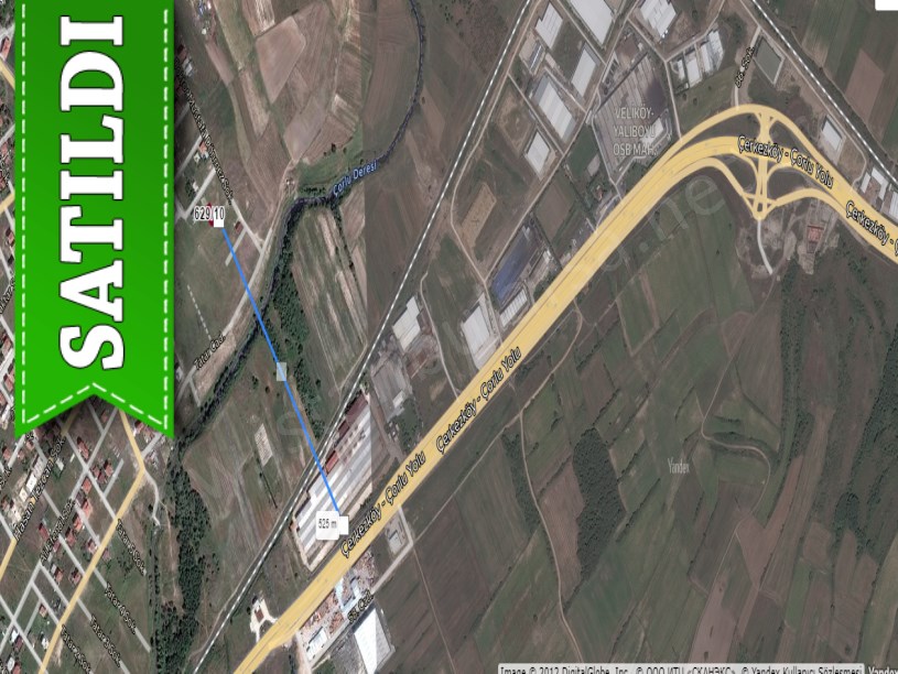 Tekirdağ Ergene Velimeşede Satılık Arsa , 298 m2 İmarlı Müstakil  Merkezde