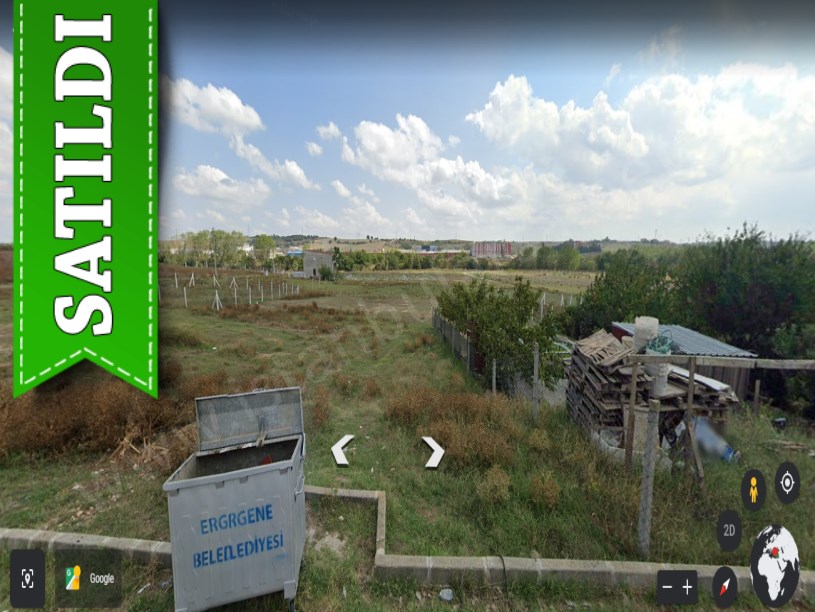 Tekirdağ Ergene Velimeşede Satılık Arsa , 298 m2 İmarlı Müstakil  Merkezde