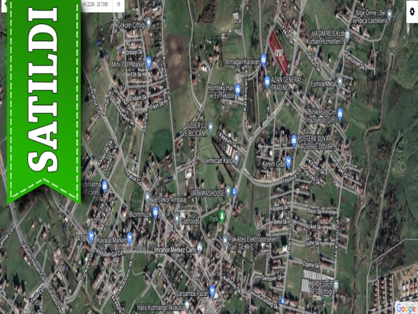 Arnavutköy İmrahorda Satılık Arsa , 533 m2 Hisseli Caddeye Yakın 