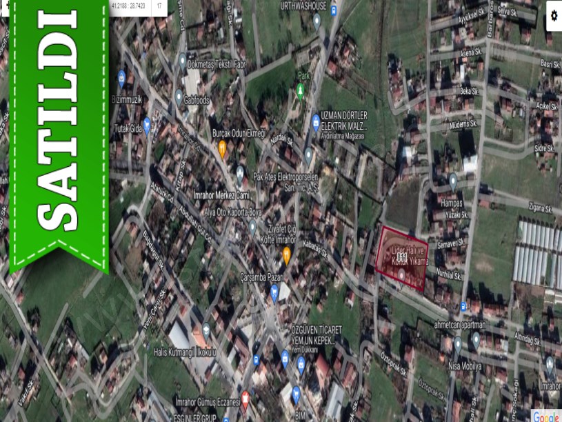 Arnavutköy İmrahorda Satılık Arsa , 290 M2 Merkezde Evlerin Yakını Yolu Var