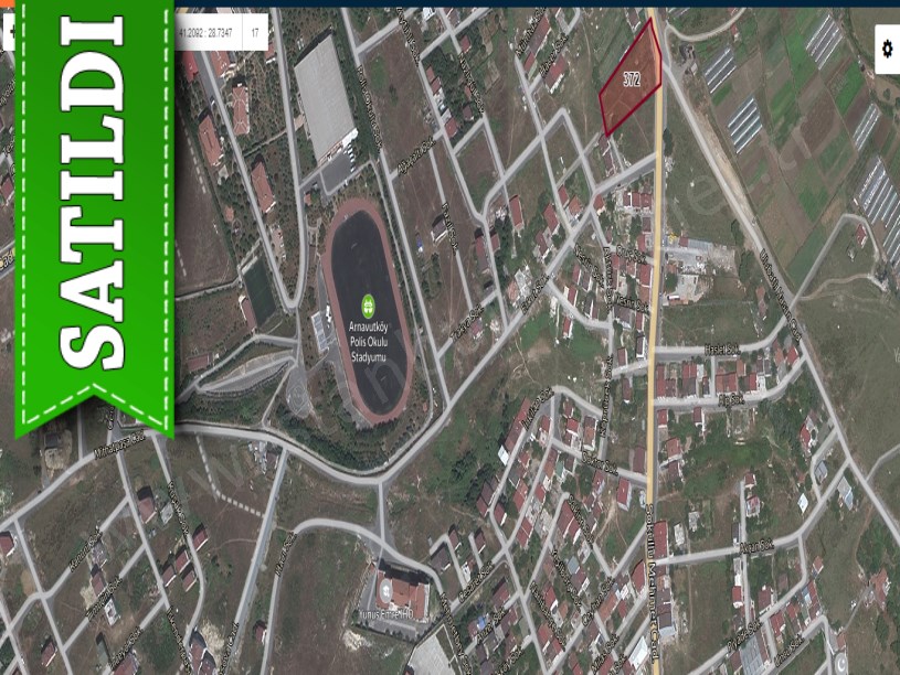 Arnavutköy İmrahorda Satılık Arsa , 250 M2 Cadde Cephe Hisseli 