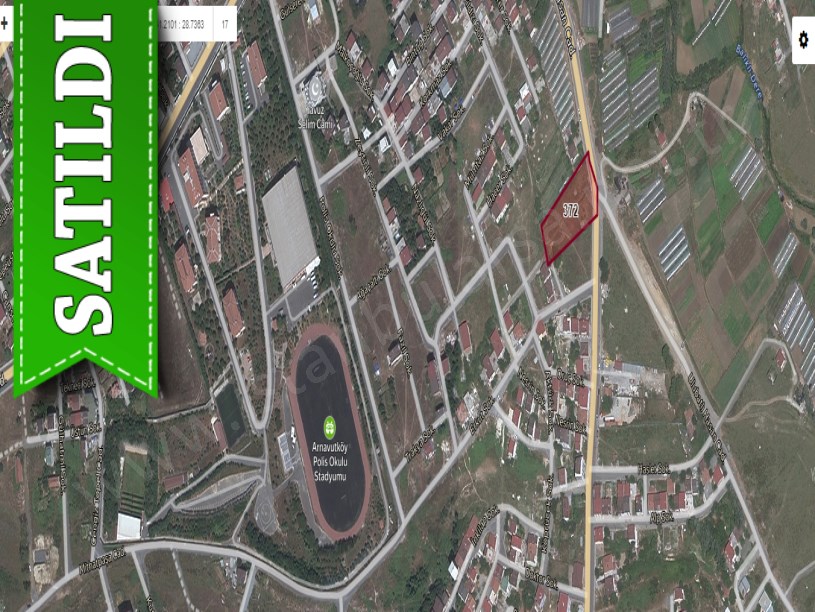 Arnavutköy İmrahorda Satılık Arsa , 250 M2 Cadde Cephe Hisseli 