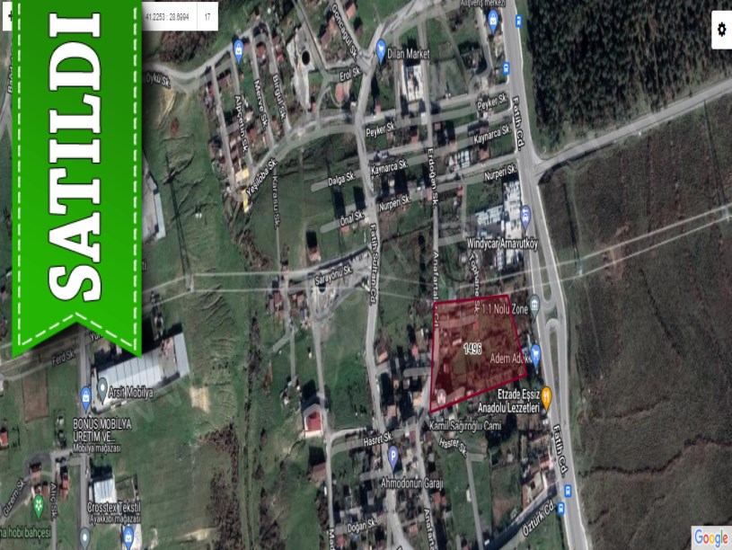 Arnavutköy Taşolukta Satılık Arsa , 180 m2 Evlerin Yakını Hisseli 