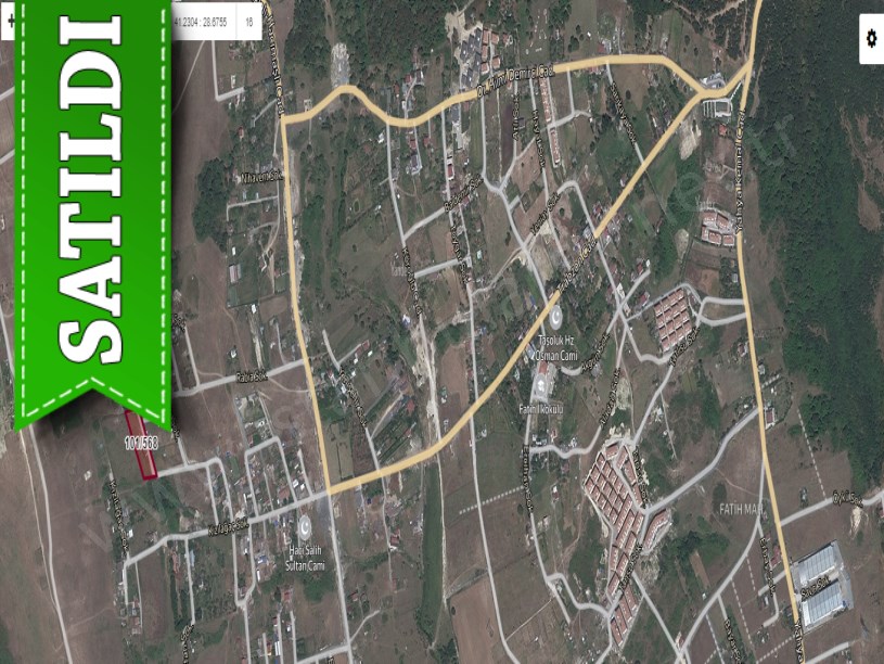 Arnavutköy Tayakadında Satılık Arsa , 361 M2 Merkezde Hisseli 