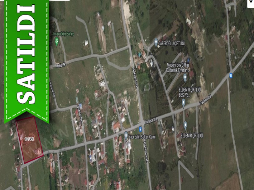 Arnavutköy Tayakadında Satılık Arsa , 224 M2 Hisseli Merkezde 