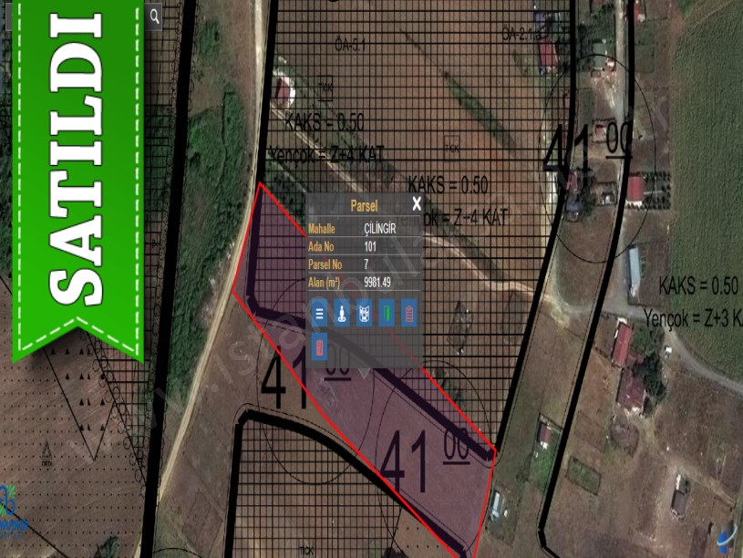 Arnavutköy Çilingirde Satılık Arsa , 425 M2 Yolu Var Hisseli 