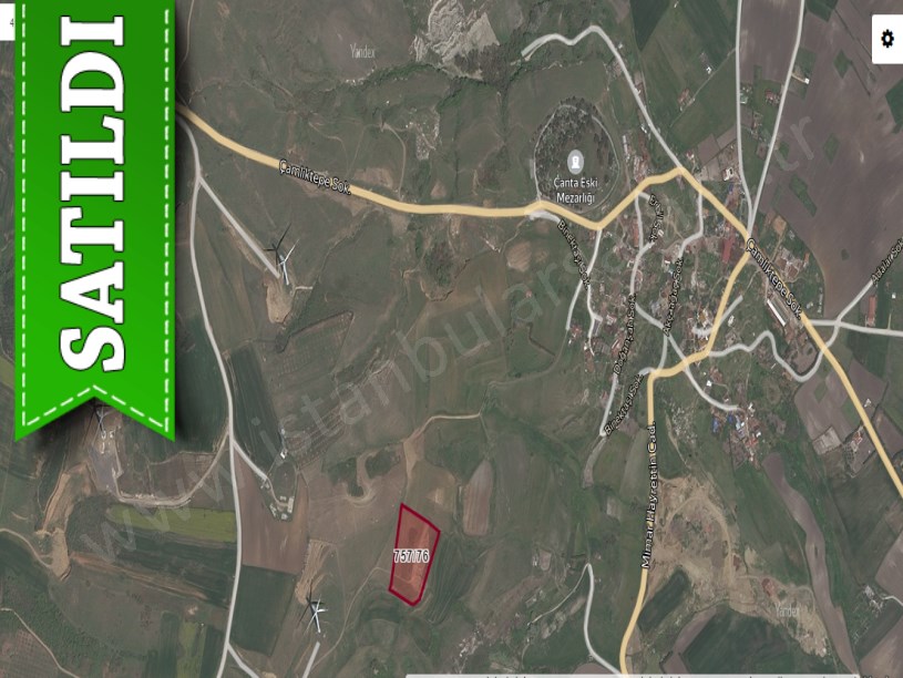 Silivri Balabanda Satılık Arsa , 385 m2 Hisseli Yolu Var