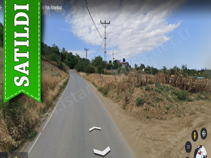 Silivri Balabanda Satılık Arsa , 385 m2 Hisseli Yolu Var