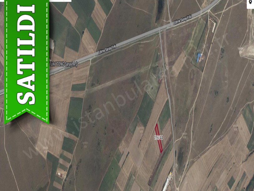 Tekirdağ Saray Çukuryurtta Satılık Tarla , 2,540 M2 Yolu Var Müstakil