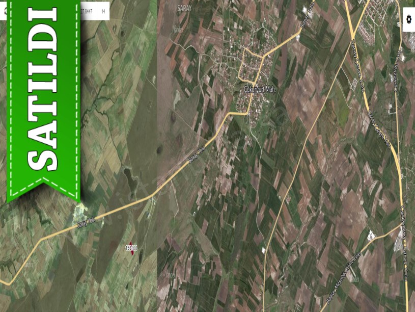 Tekirdağ Saray Çukuryurtta Satılık Tarla , 2,540 M2 Yolu Var Müstakil