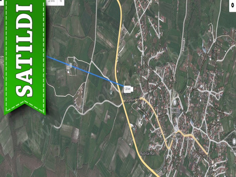 Çatalca Aydınlarda Satılık Arsa , 400 M2 Yolu Var Evlerin Yakını 