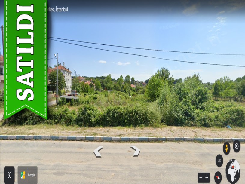 Çatalca Karacaköyde Satılık Arsa , 692 m2 Cadde Cephe Müstakil 