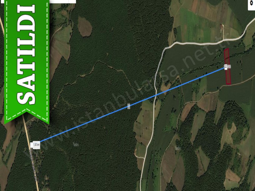 Çatalca Çiftlikköyde Satılık Arsa , 583 M2 Yolu Var Hisseli 