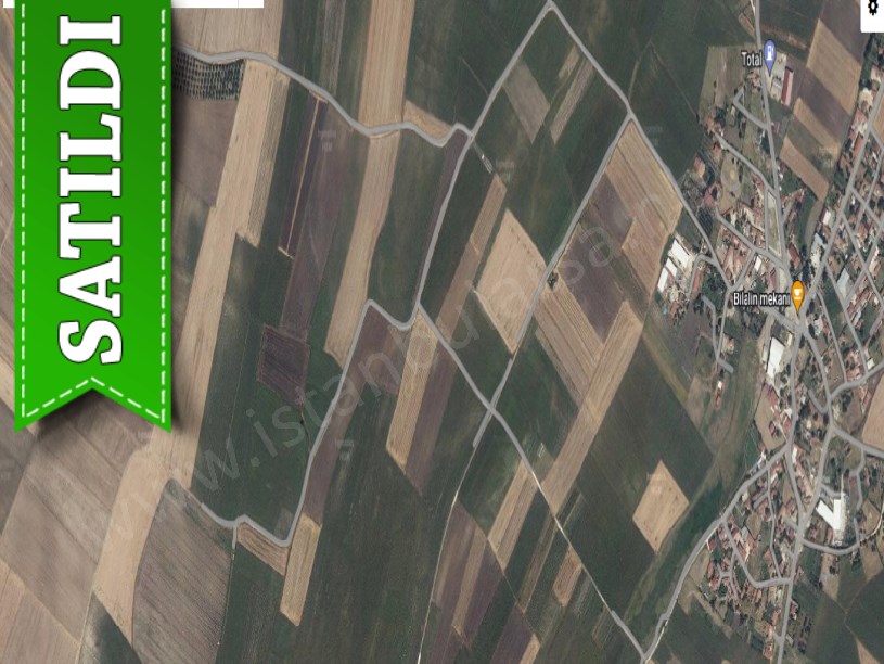 Kırklareli Vize Hasbuğa Köyünde  Satılık Tarla , 1,887 m2 Müstakil Yolu Var