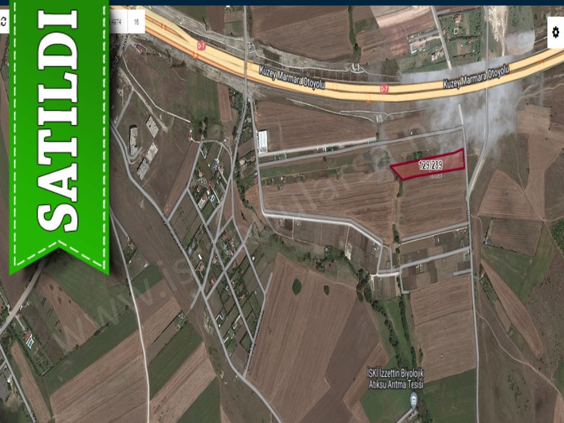 Çatalca İzzettinde Satılık Arsa , 230 M2 Evlerin Yakını Yolu Var Hisseli