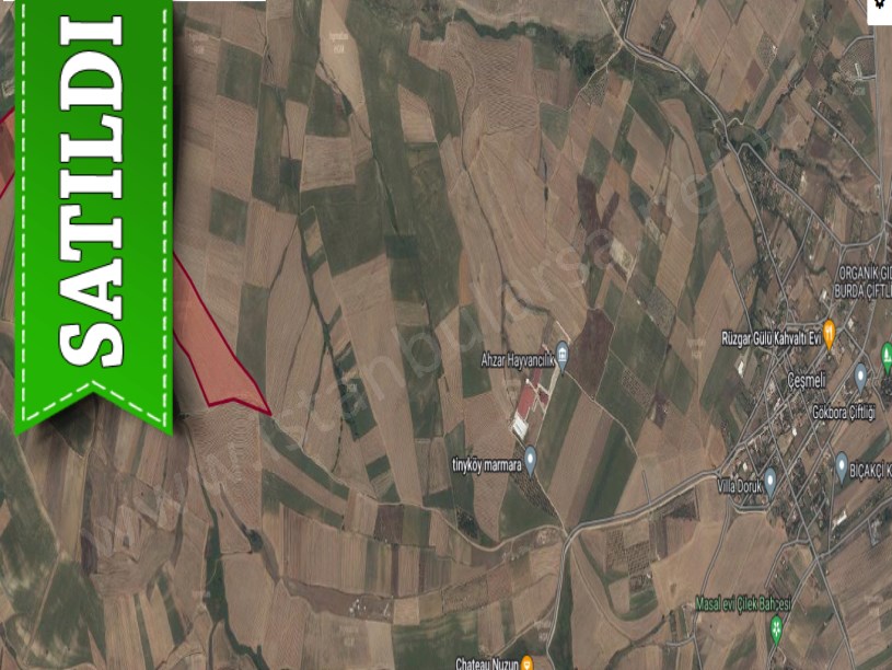 Tekirdağ Marmaraereğli Çeşmeli Mah Satılık Arsa , 253 m2 Hisseli 