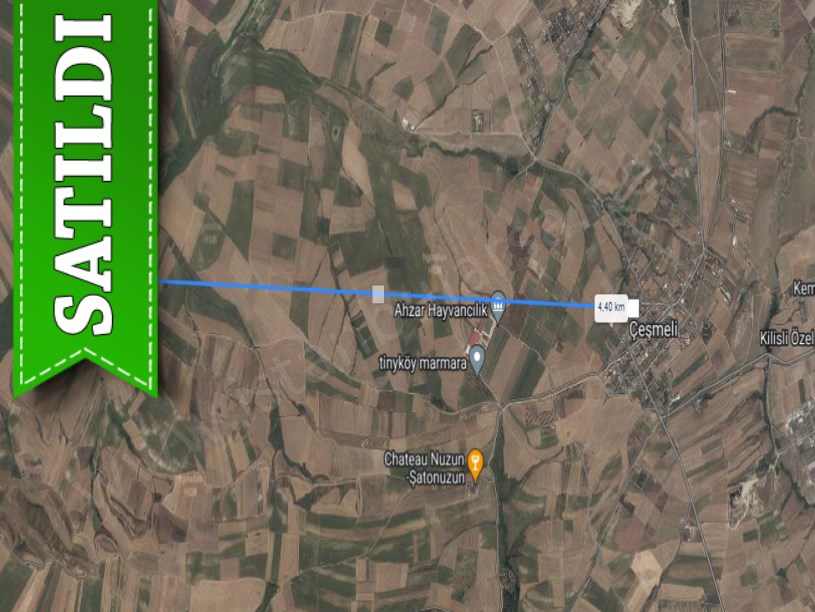 Tekirdağ Marmaraereğli Çeşmeli Mah Satılık Arsa , 215 m2 Yolu Var Hisseli 