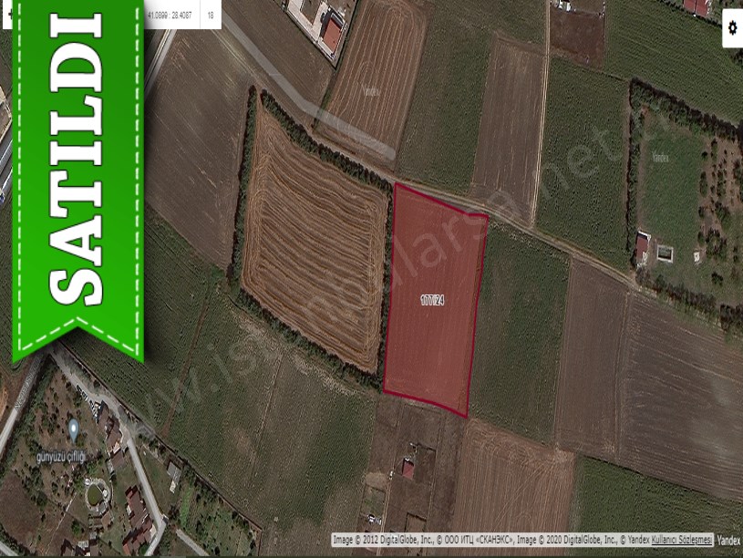 Çatalca Ovayenicede Satılık Arsa , 832 m2 Hisseli Evlerin Yakını Yolu Var